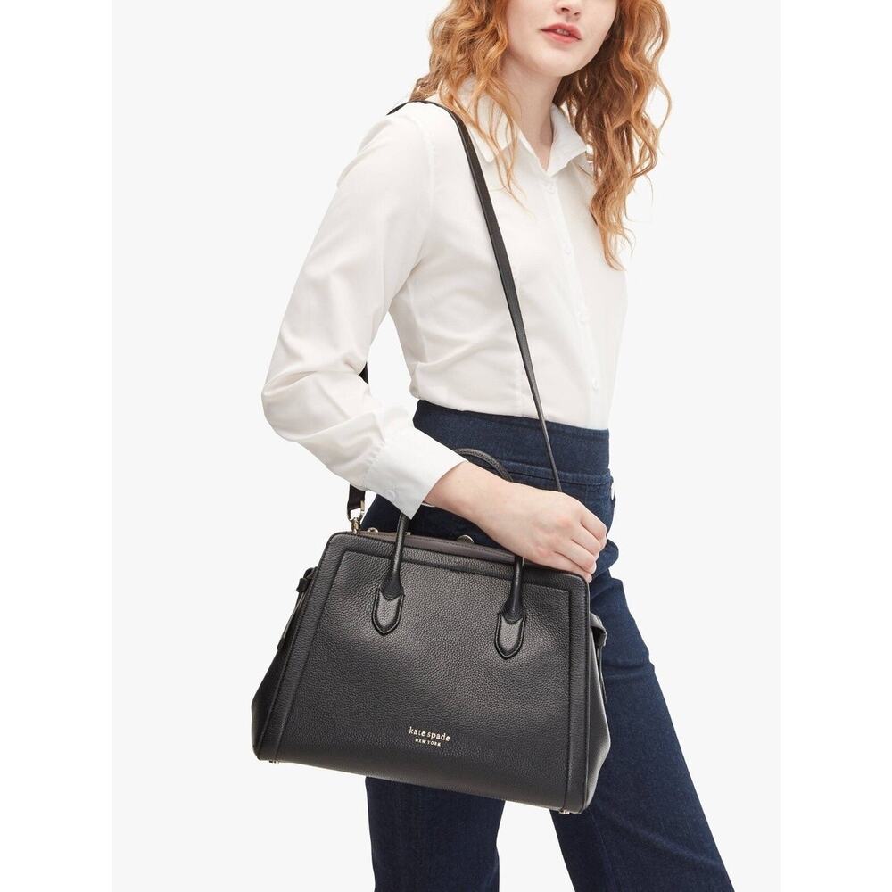 Kate Spade New York - Cameron Street Cadence Satchel in Black🥳🥳❌❌ - Picture 10 of 11